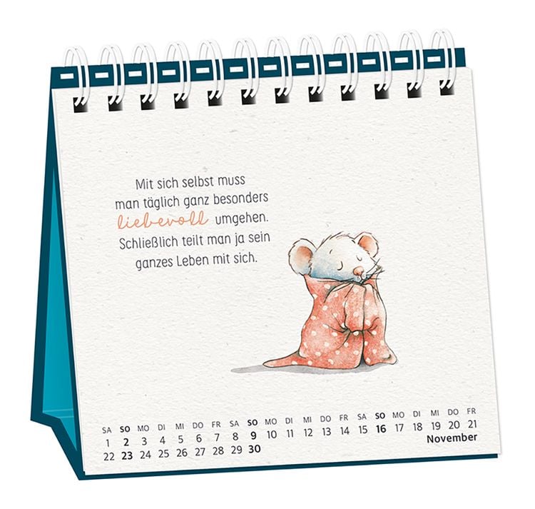 Tischkalender 2024 Die Welt ist schön