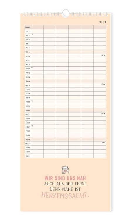 Familienplaner 2024 Classic