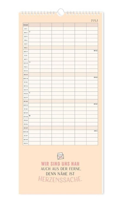 Familienplaner 2024 Classic