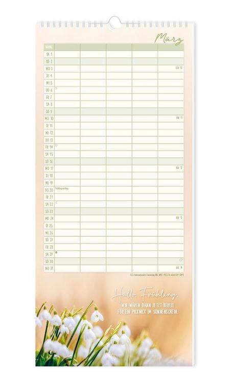 Familienplaner 2024 Classic