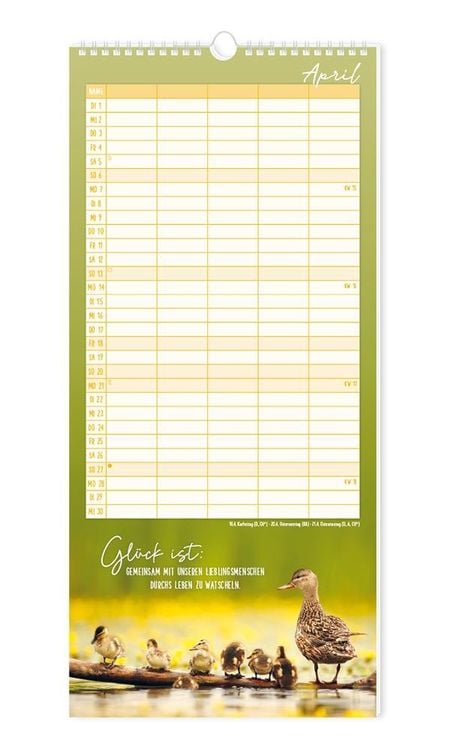 Familienplaner 2024 Classic