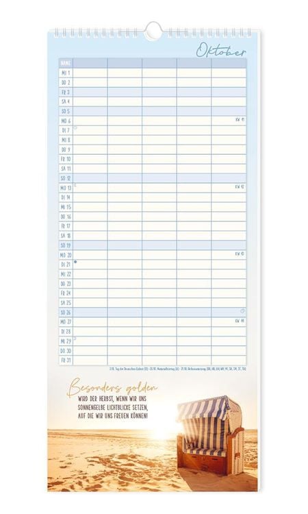 Familienplaner 2024 Classic