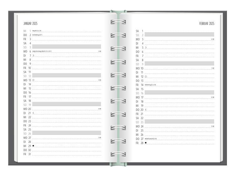 Terminplaner Nimm dir Zeit 2024