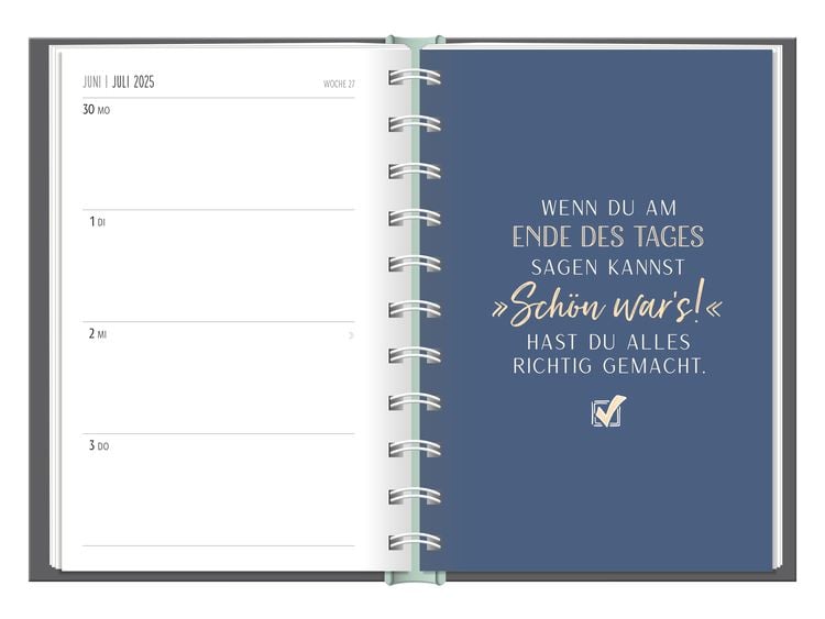 Terminplaner Nimm dir Zeit 2024