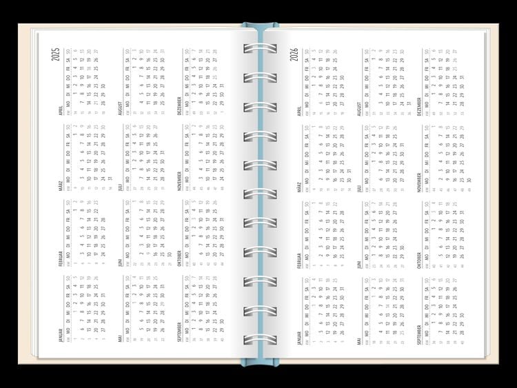 Terminplaner 2024 Eine Brise Meer für