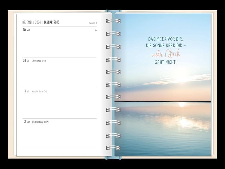 Terminplaner 2024 Eine Brise Meer für