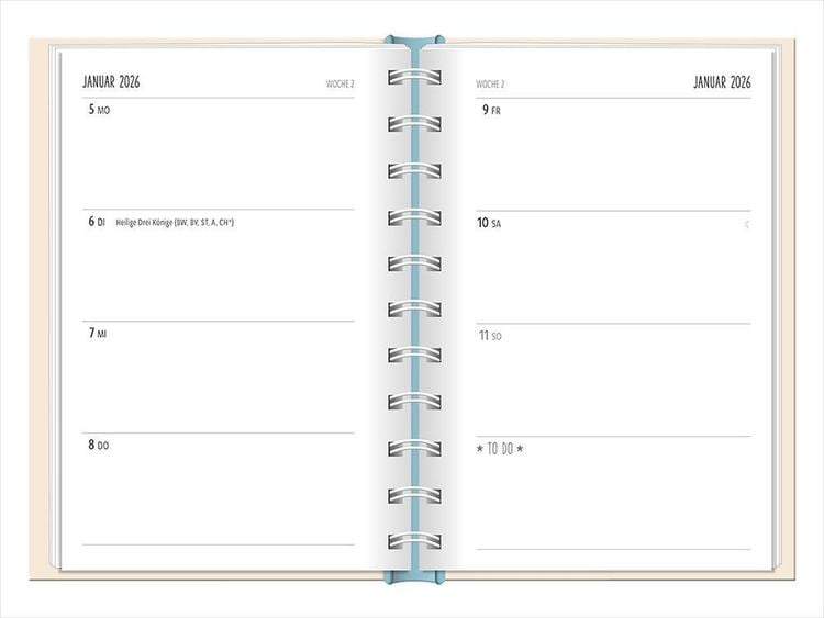 Terminplaner 2024 Eine Brise Meer für