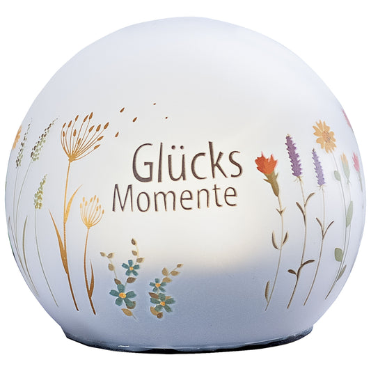 Geschenkset LED-Stimmungsleuchte "Glücksmomente"