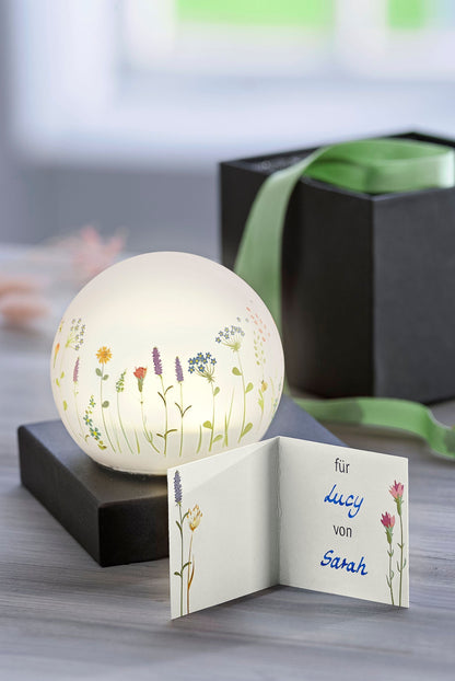 Geschenkset LED-Stimmungsleuchte "Glücksmomente"