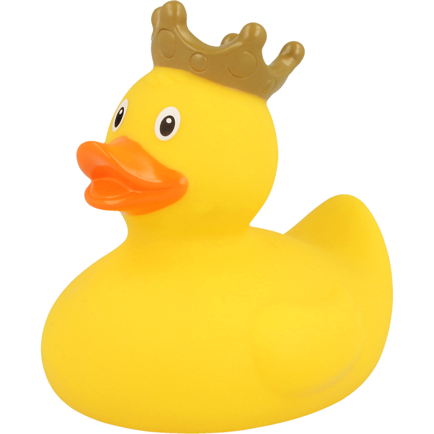 Lilalu Badeente - Ente mit Krone gelb