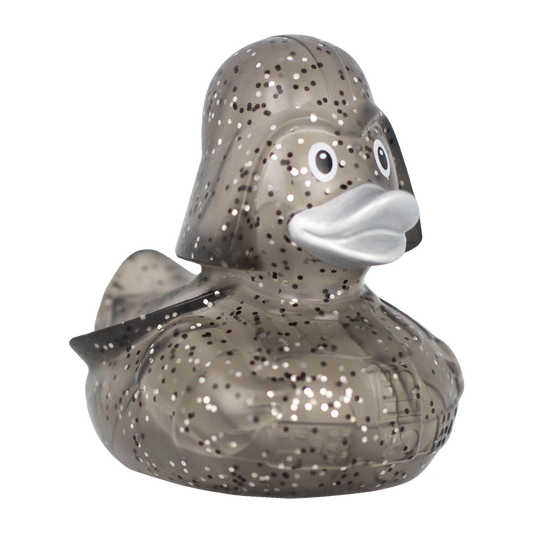 Lilalu Badeente - Glitzer Black Star