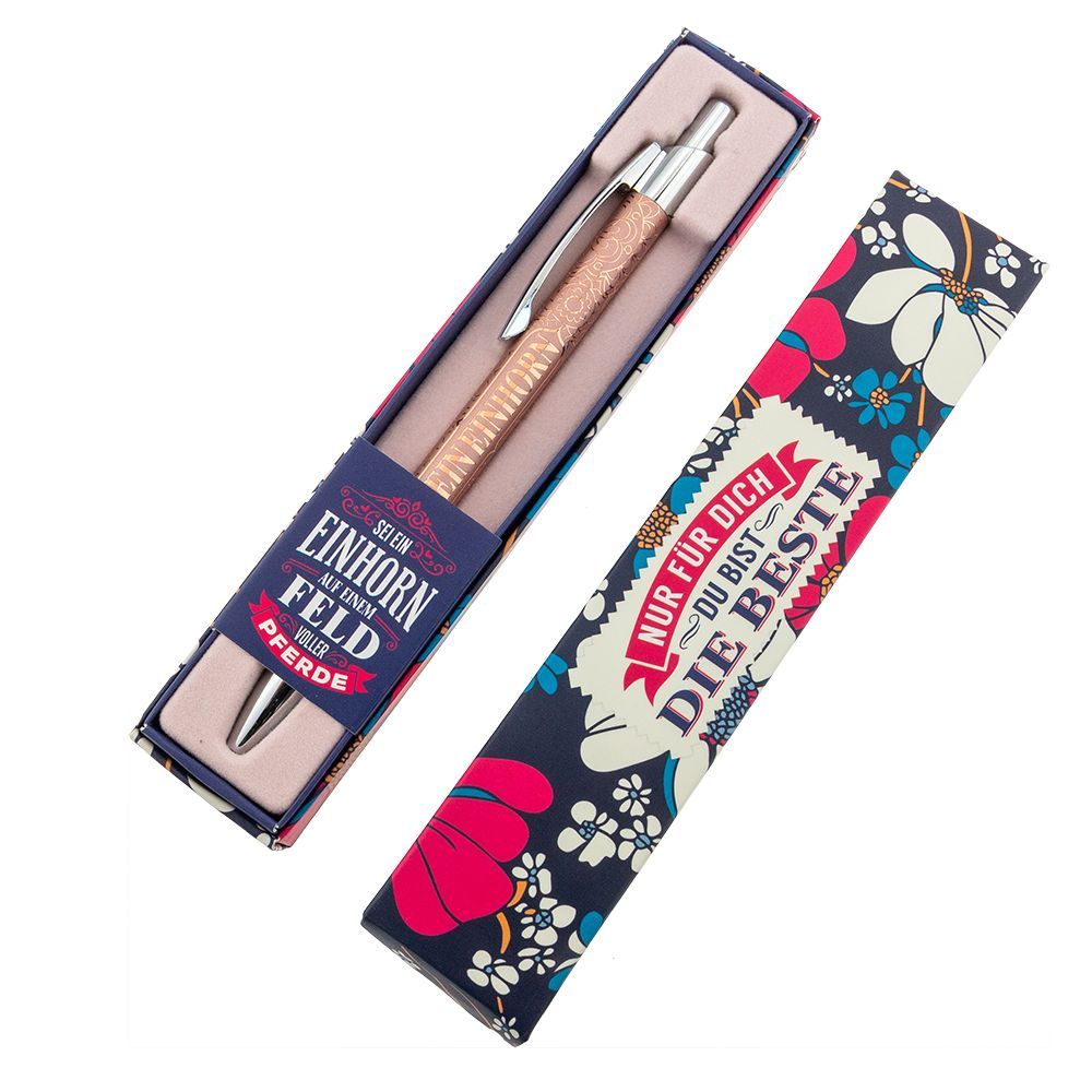 'Sei ein Einhorn' Kugelschreiber