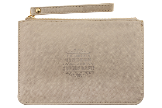 'Erzieherin' Clutch- und Kosmetiktasche