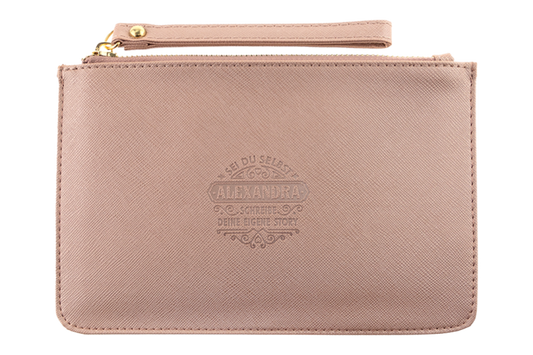 'Alexandra' Clutch- und Kosmetiktasche