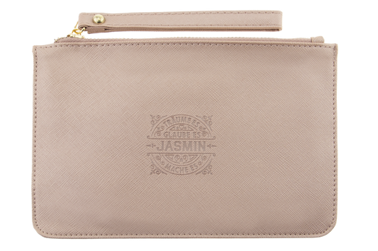 'Jasmin' Clutch- und Kosmetiktasche