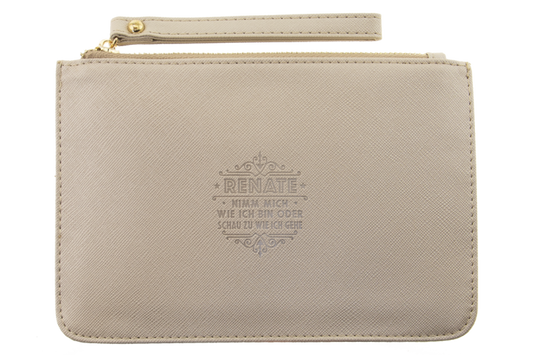 'Renate' Clutch- und Kosmetiktasche