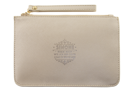 'Simone' Clutch- und Kosmetiktasche