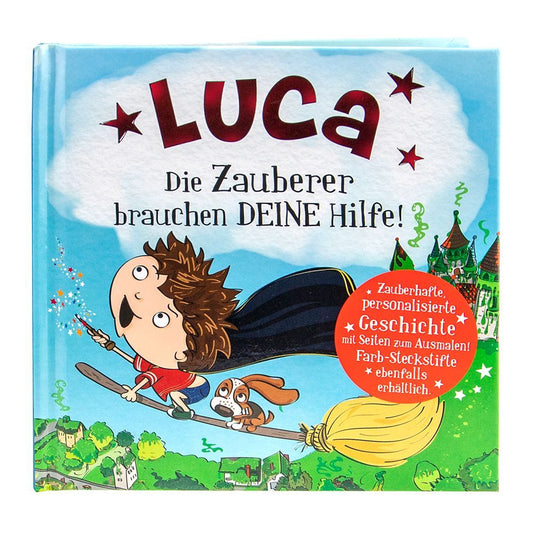 Luca - Das magische Märchenbuch mit deinem Namen