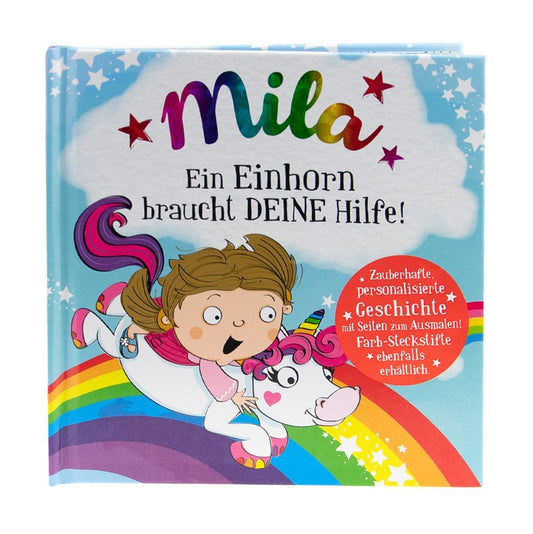 Mila - Das magische Märchenbuch mit deinem Namen