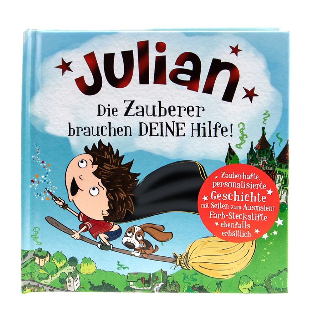 Julian - Das magische Märchenbuch mit deinem Namen
