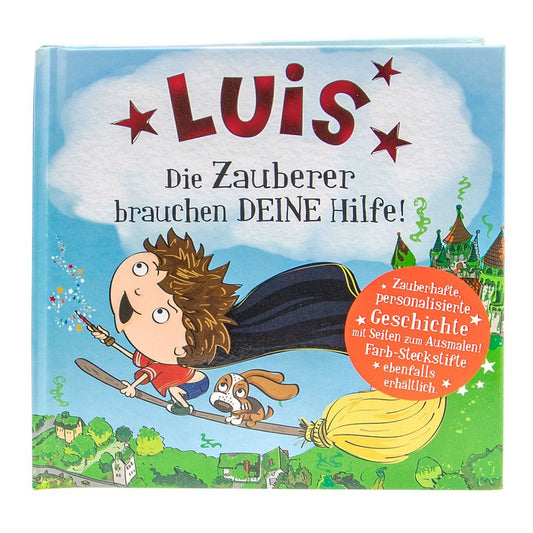 Luis - Das magische Märchenbuch mit deinem Namen