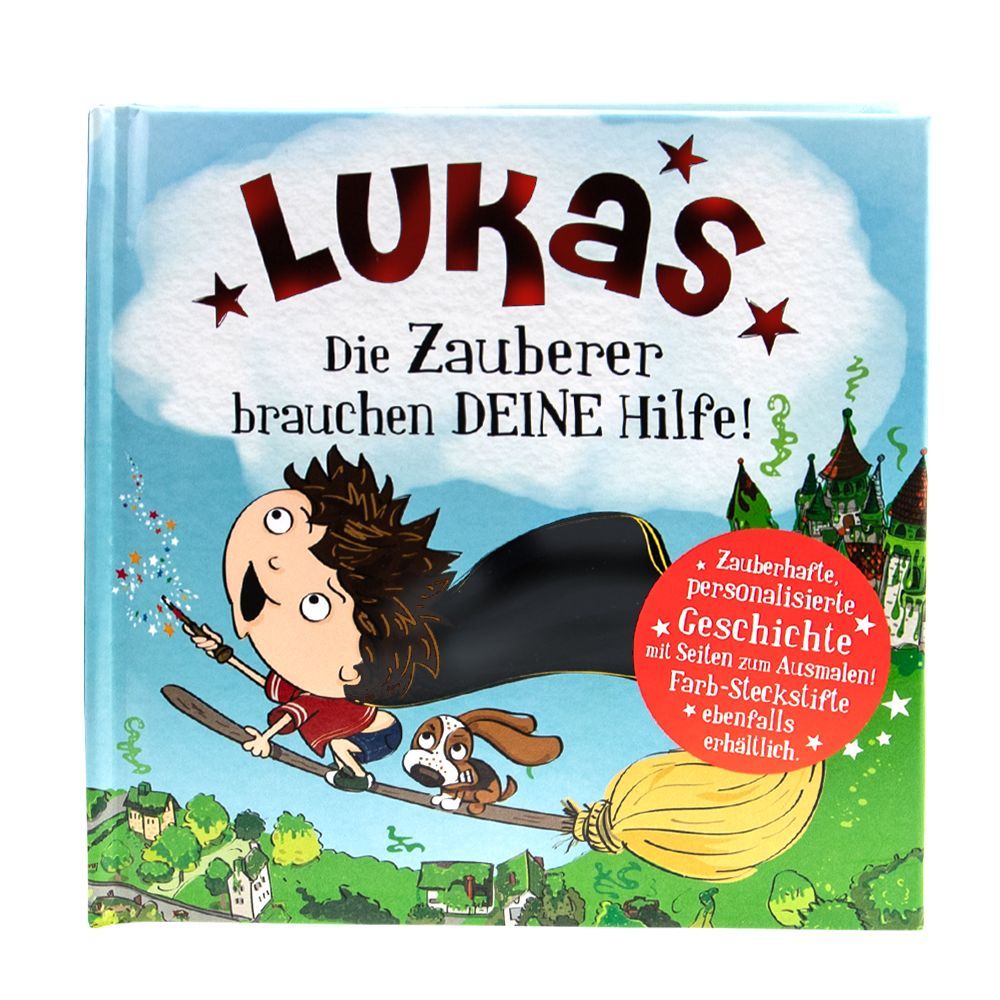 Lukas - Das magische Märchenbuch mit deinem Namen