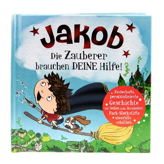 Jakob - Das magische Märchenbuch mit deinem Namen