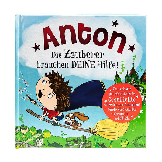 Anton - Das magische Märchenbuch mit deinem Namen