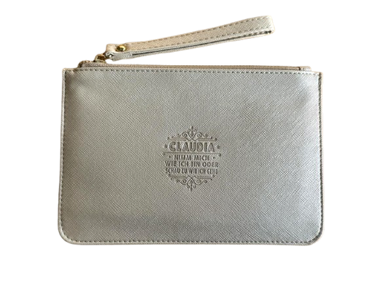'Claudia' Clutch- und Kosmetiktasche