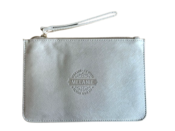 'Melanie' Clutch- und Kosmetiktasche