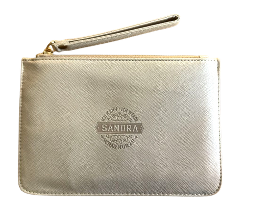'Sandra' Clutch- und Kosmetiktasche