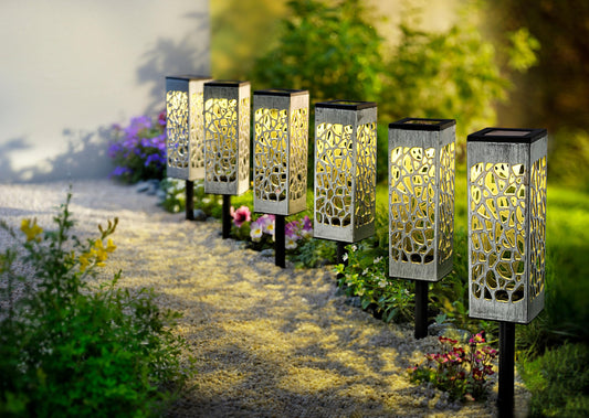 Solar-Leuchte "Argento", 6er-Set