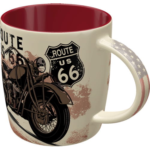 Tasse, 330ml. Route 66 Bike Map