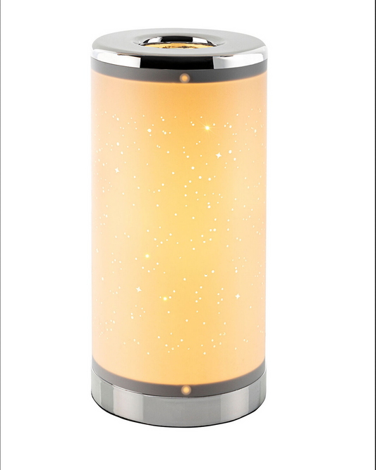 LED-Lampe mit Glitzer-Effekt