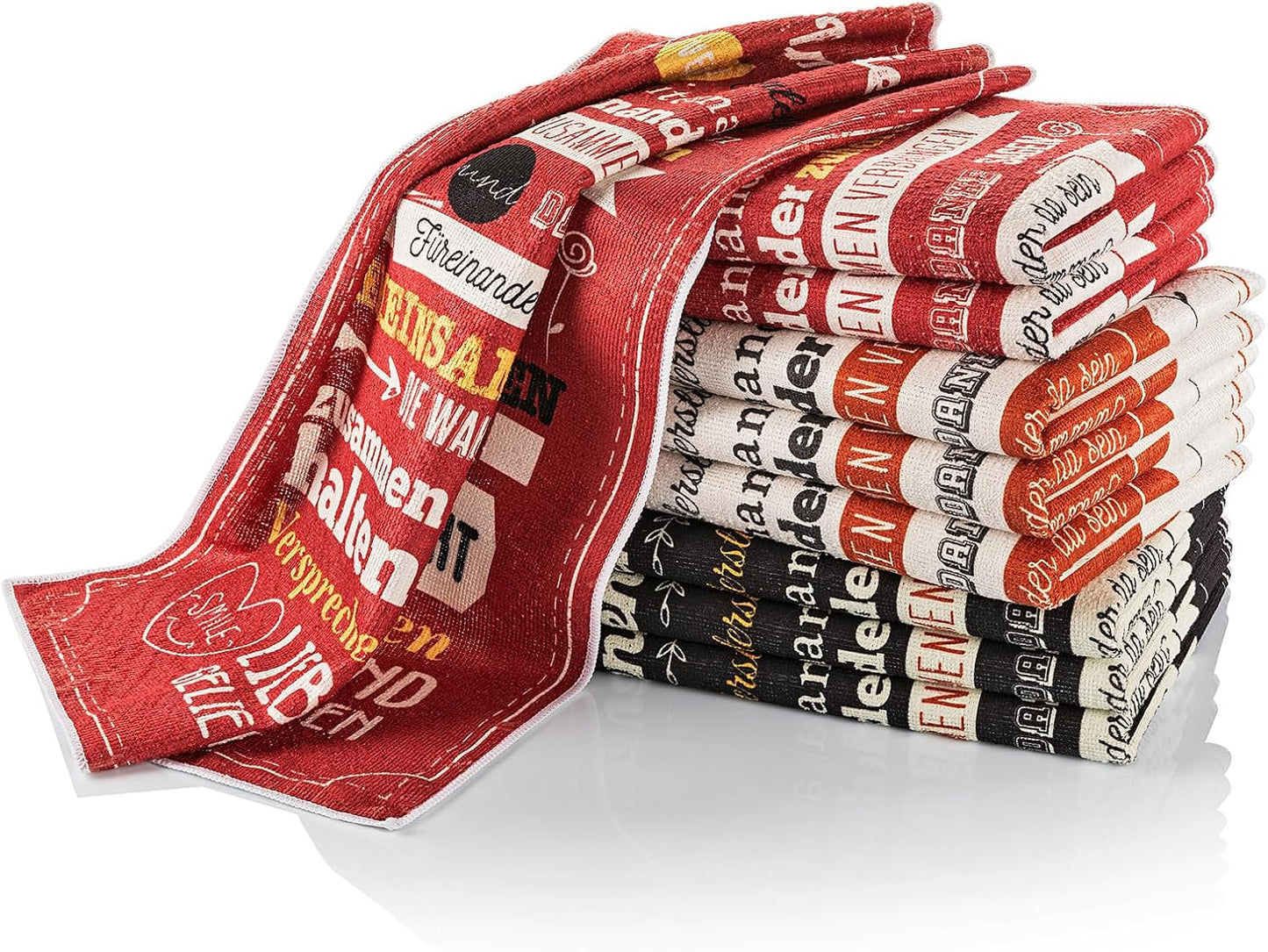 Mikrofasertücher Familienregel, 9er Set