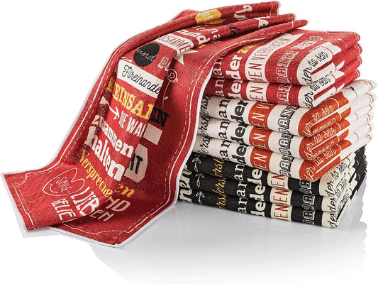 Mikrofasertücher Familienregel, 9er Set