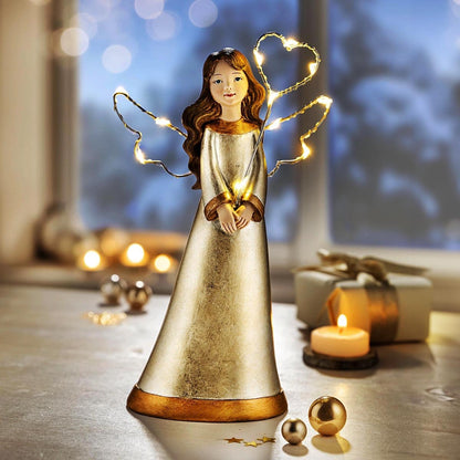 LED-Dekofigur  Engel "Lara"