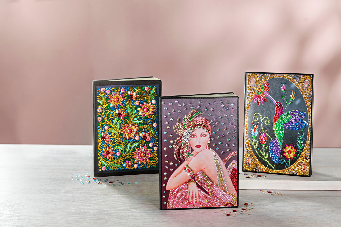 Diamond Painting Notizbuch (Motiv: Charleston) DIN A5