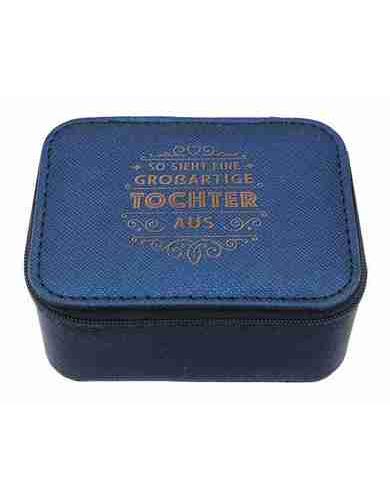 Schmuckbox Blau Tochter