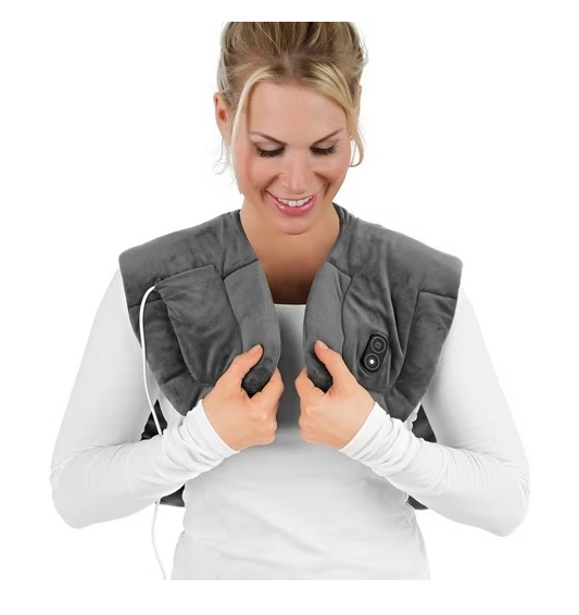 MAXXMEE Heizdecke mit Massagefunktion 2 in 1