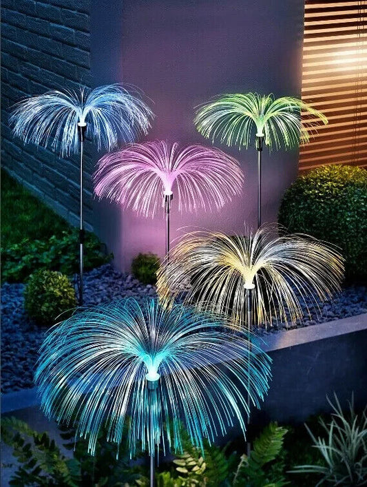 LED-Gartenstecker "Fantasia", 5er-Set