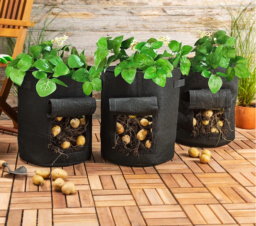 Kartoffelpflanz-Sack, 3er Set