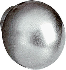 Möbelknopf 25 mm Edelstahl