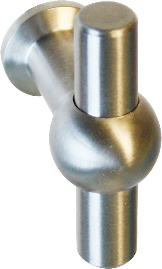 Möbelknopf 46 x 36 mm Edelstahl