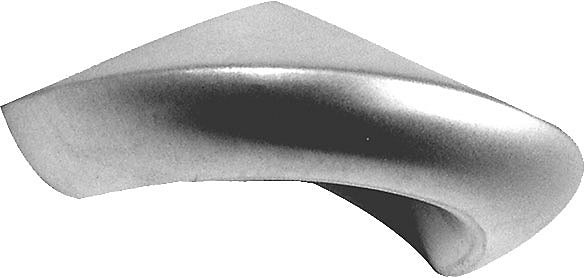 Möbelknopf 32 mm  Zinkdruckguss vernickelt