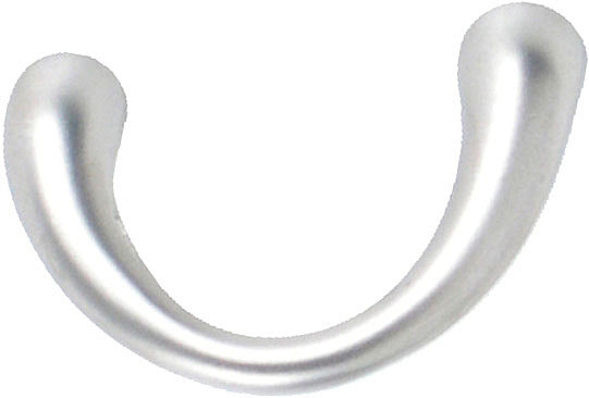 Bügelgriff 32 mm  Zinkdruckgruss vernickelt