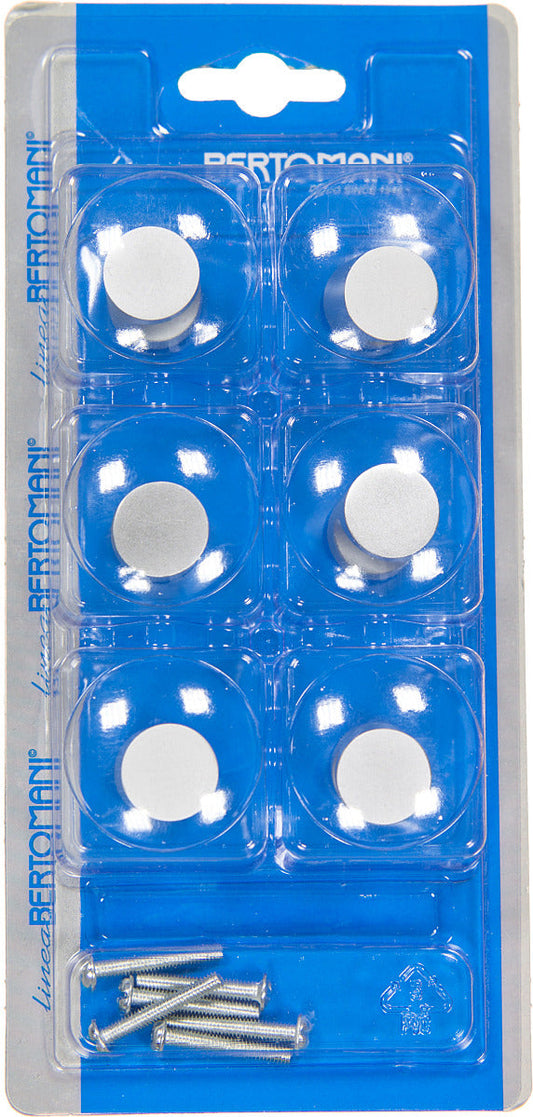 Möbelknopf 128 mm "Multipack à 6 Stk."  Aluminium