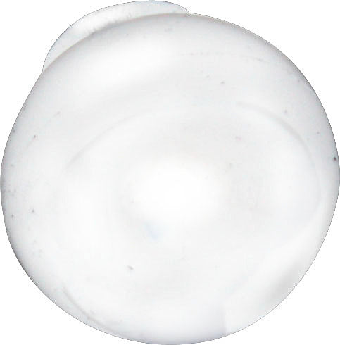 Möbelknopf 30 mm "Multipack à 6 Stk."  Kunststoff - weiss