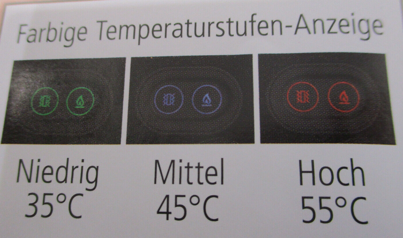 Orbisana Rückenbandage mit Wärme und Vibration