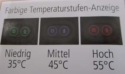 Orbisana Rückenbandage mit Wärme und Vibration